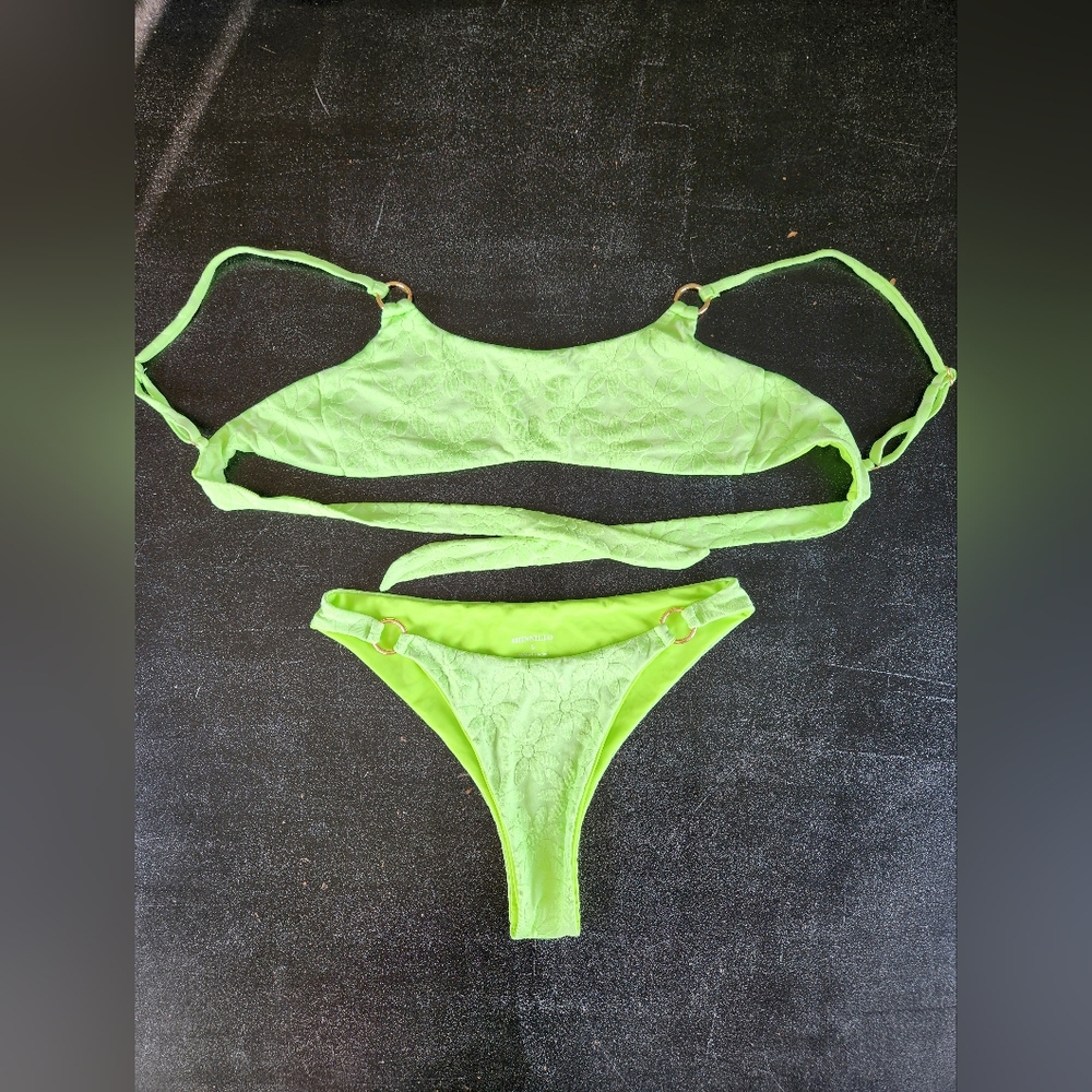 Neon Green Bikini Set